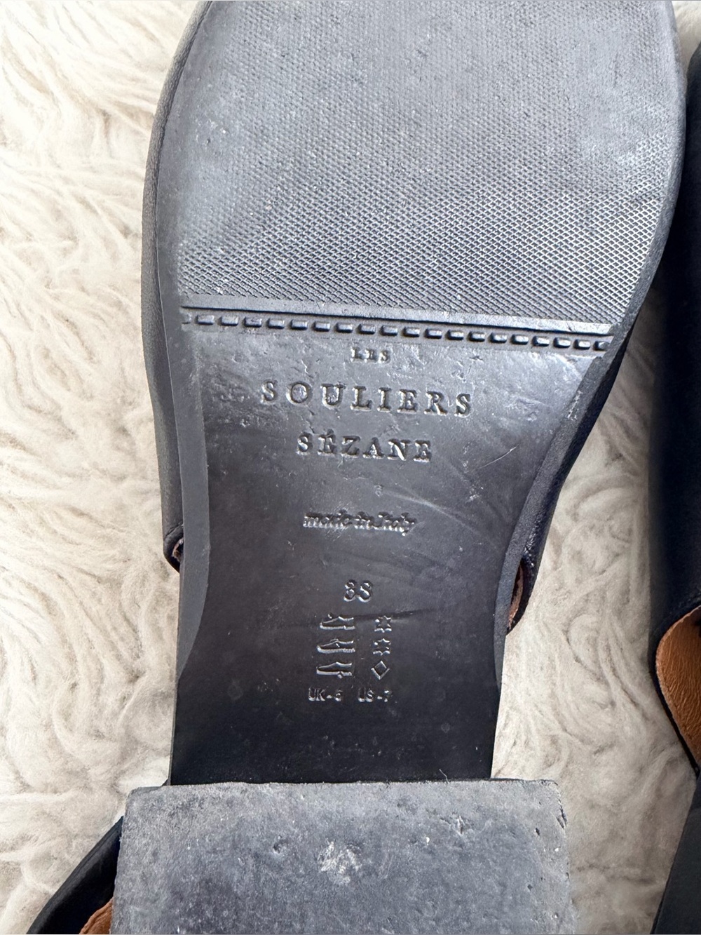 Sezane Philippine Low Mary Janes - Black - Picture 3 of 9